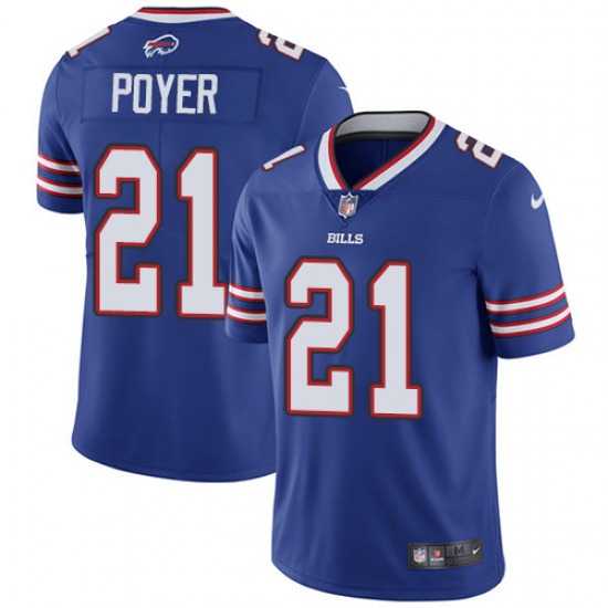 Men & Women & Youth Buffalo Bills #21 Jordan Poyer Blue Vapor Untouchable Limited Stitched NFL Jersey